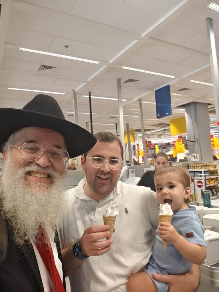 IKEA with my Grandson